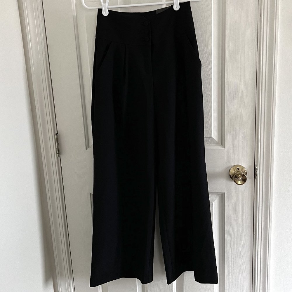 Express Wide Leg Super High Rise Dress Pants Size 2 Short